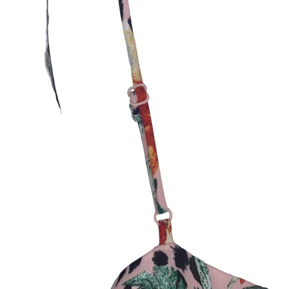 Naked Zebra NWT Sleeveless Floral Print Full Lining Size L Adjustable St… - Picture 8 of 10